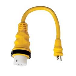 Marinco Shore Power Pigtail Adapter, 15 Amp 125V Male to 50 Amp 125/250V Female | by West Marine