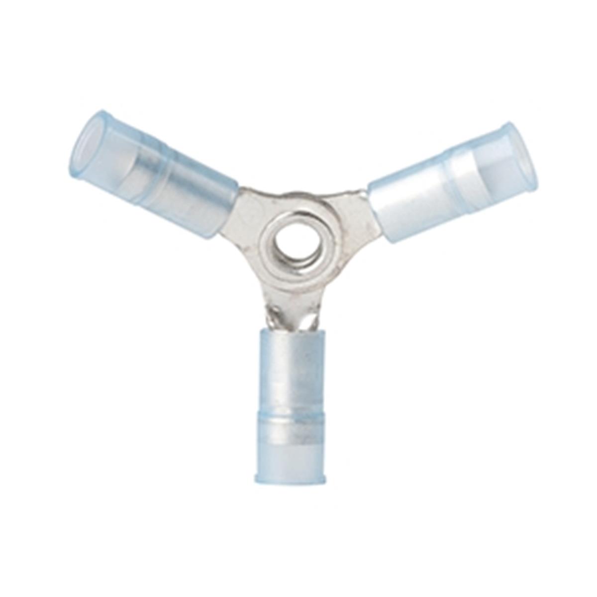 16-14 AWG - Nylon 3-Way Connector, Pack of 25