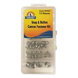 970063 72 Piece Large Canvas Snap & Button Kit