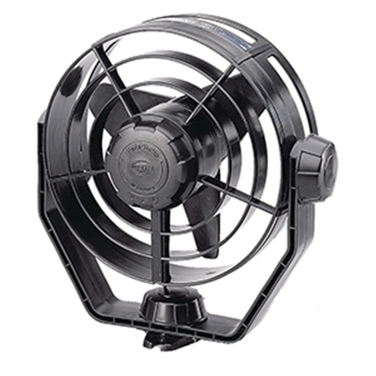 2-Speed Turbo Fan - 24V - Black