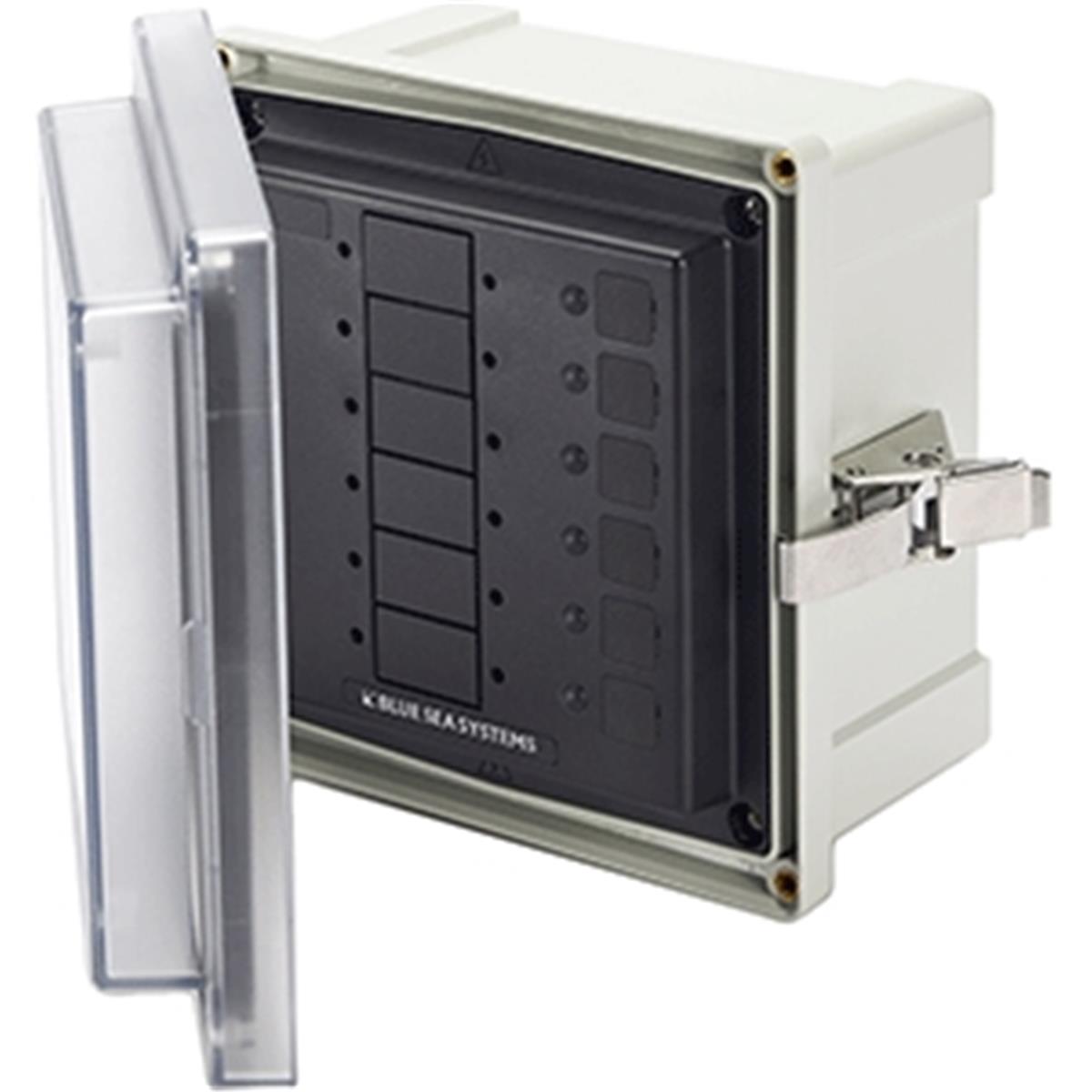 s 3113 3113 SMS Surface Mount System Panel Enclosure - 6 Circuit Blank