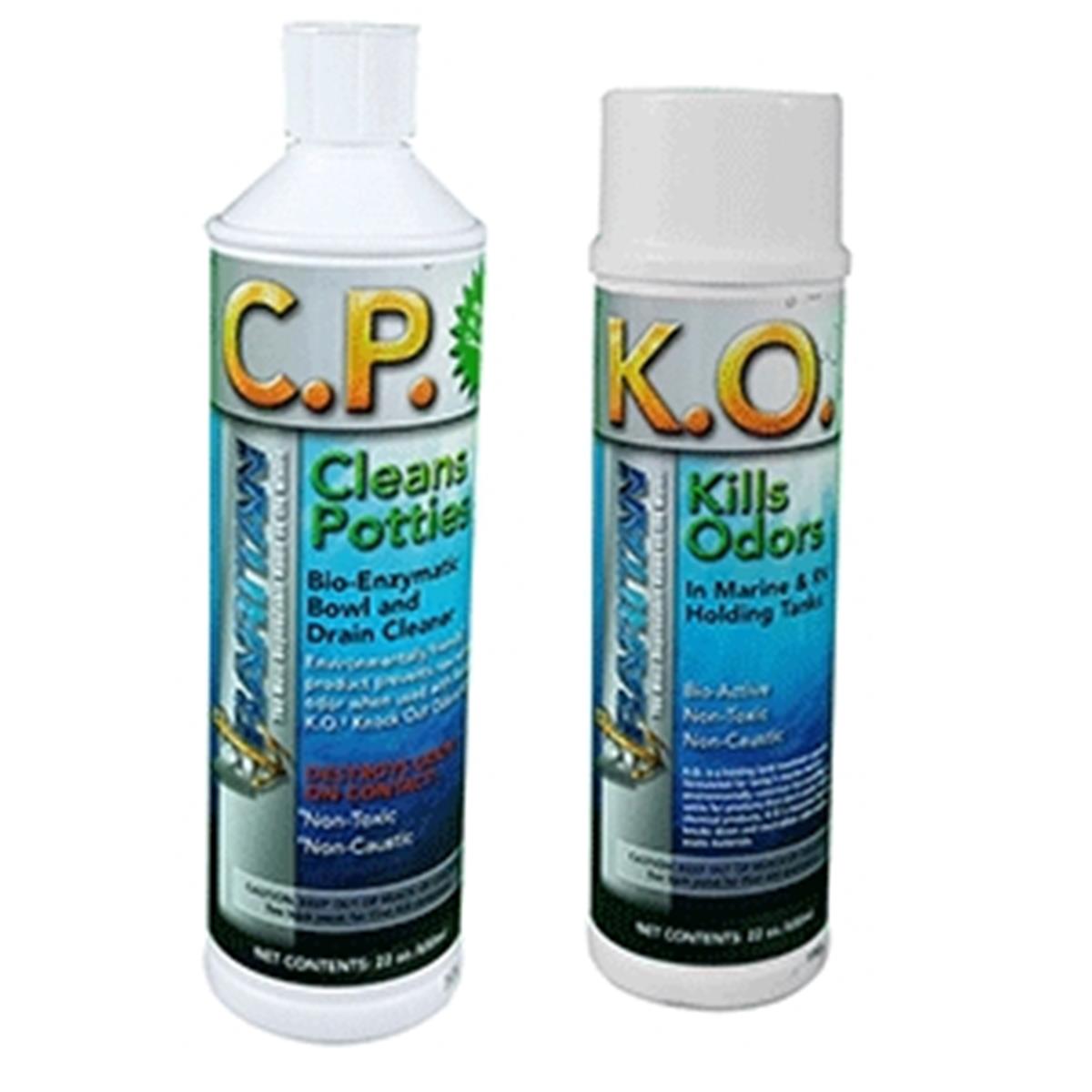 K.O. & C.P. Kills Odors, Cleans Potties Potty Pack - 22 oz Bottles