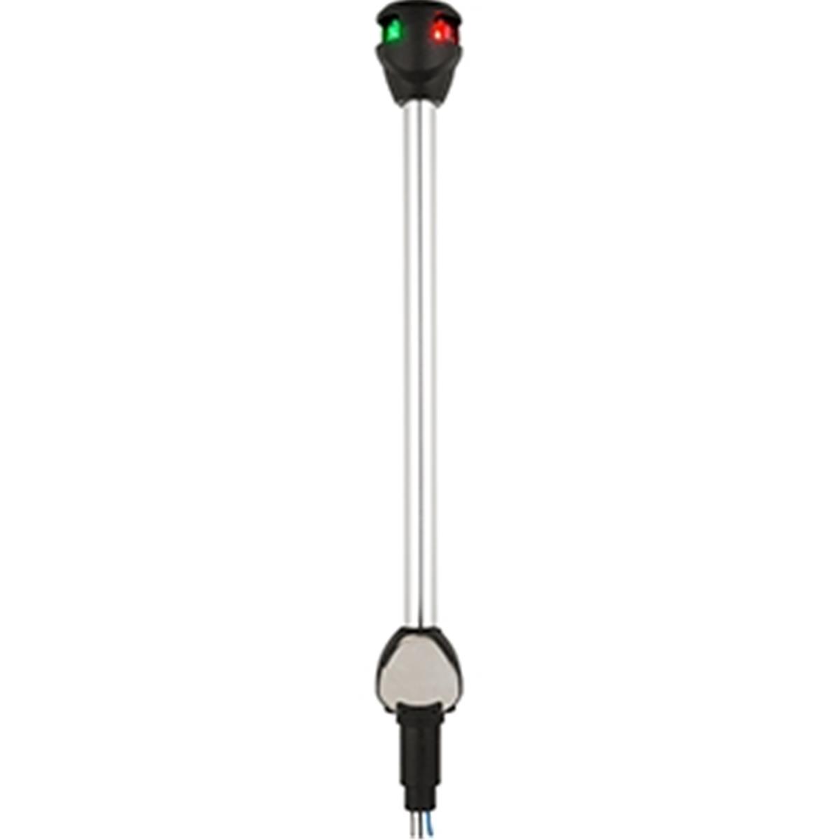 LightArmor Bi-Color Navigation Pole Light with Task Light - Straight - 10 in.
