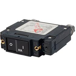 s 7547 7547 C-Series Flat Rocker Circuit Breaker - Single Pole - 60A