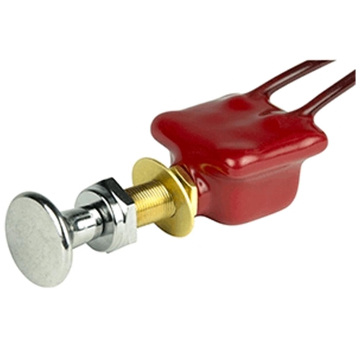Picture of BEP Marine 1001306 2-Position SPST Push-Pull Switch with Wire Leads - Off & On