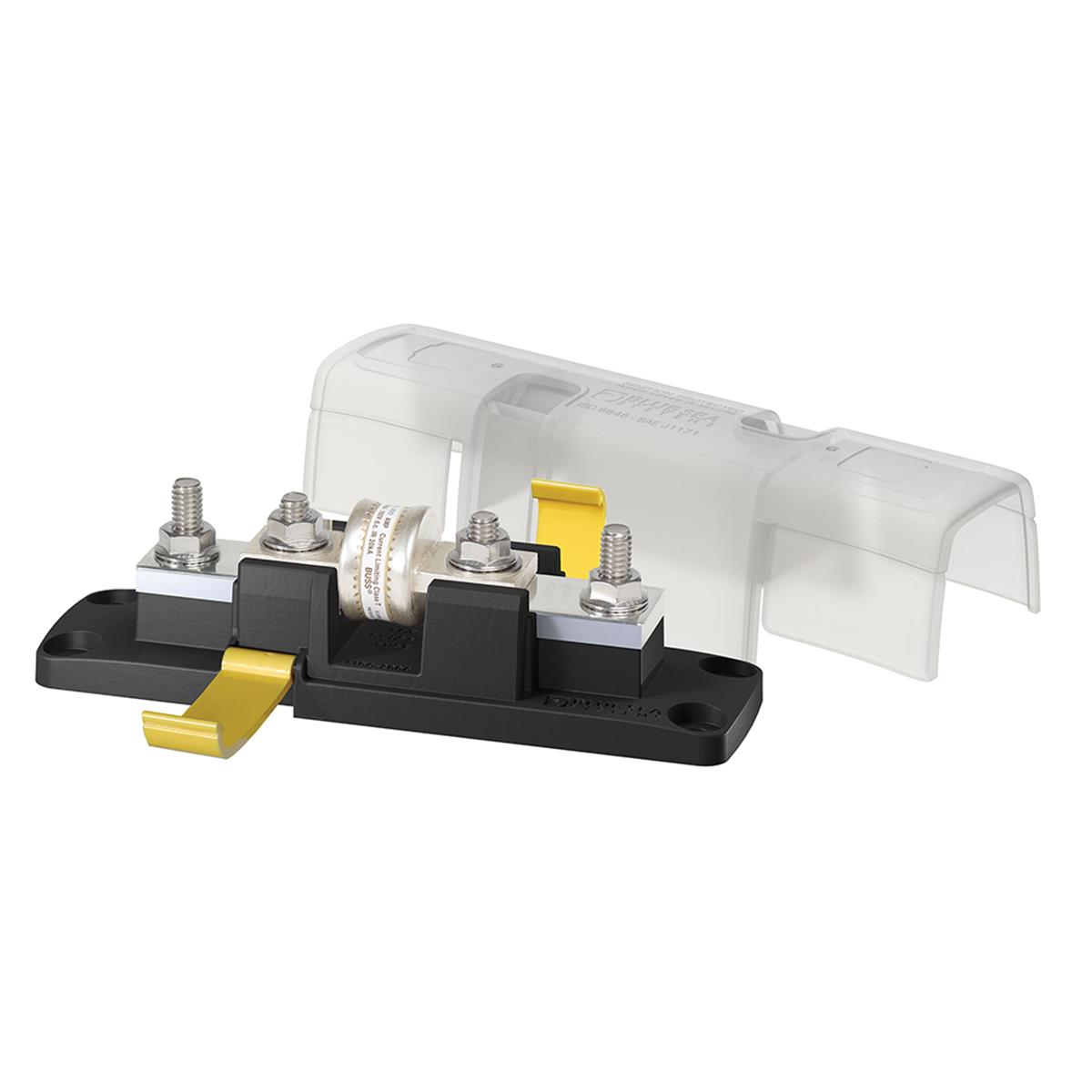 s  110 to 200 amp Class T Fuse Block with Insulating Cover