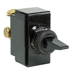 Picture of Cole Hersee 54100-BP On-Off SPST 2 Screw Standard Toggle Switch