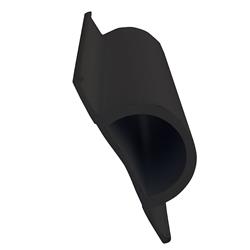 1193-F 16 ft. Roll Standard D PVC Profile, Black