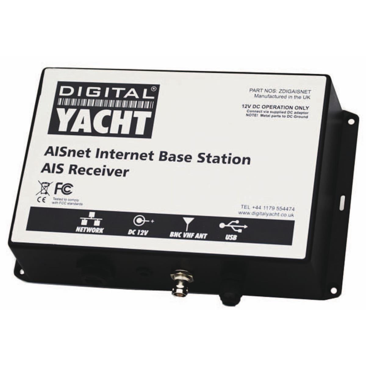 Digital Yacht AISnet AIS Base Station in Black | Camping World