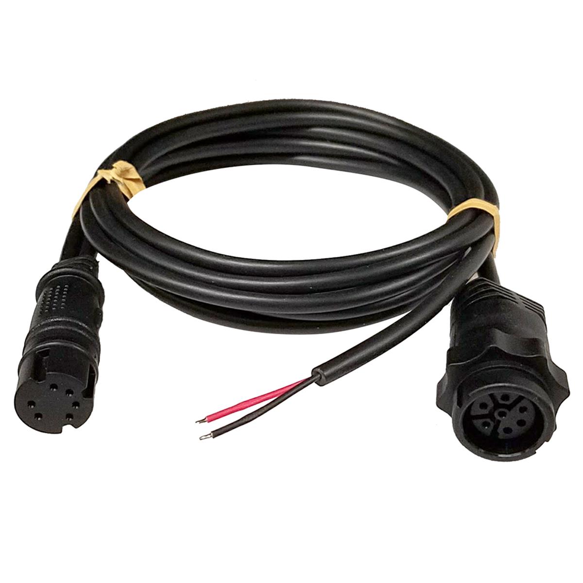 7-Pin Adapter Cable for Hook2 4x & GPS - Black - 1 Pack - Durable Design