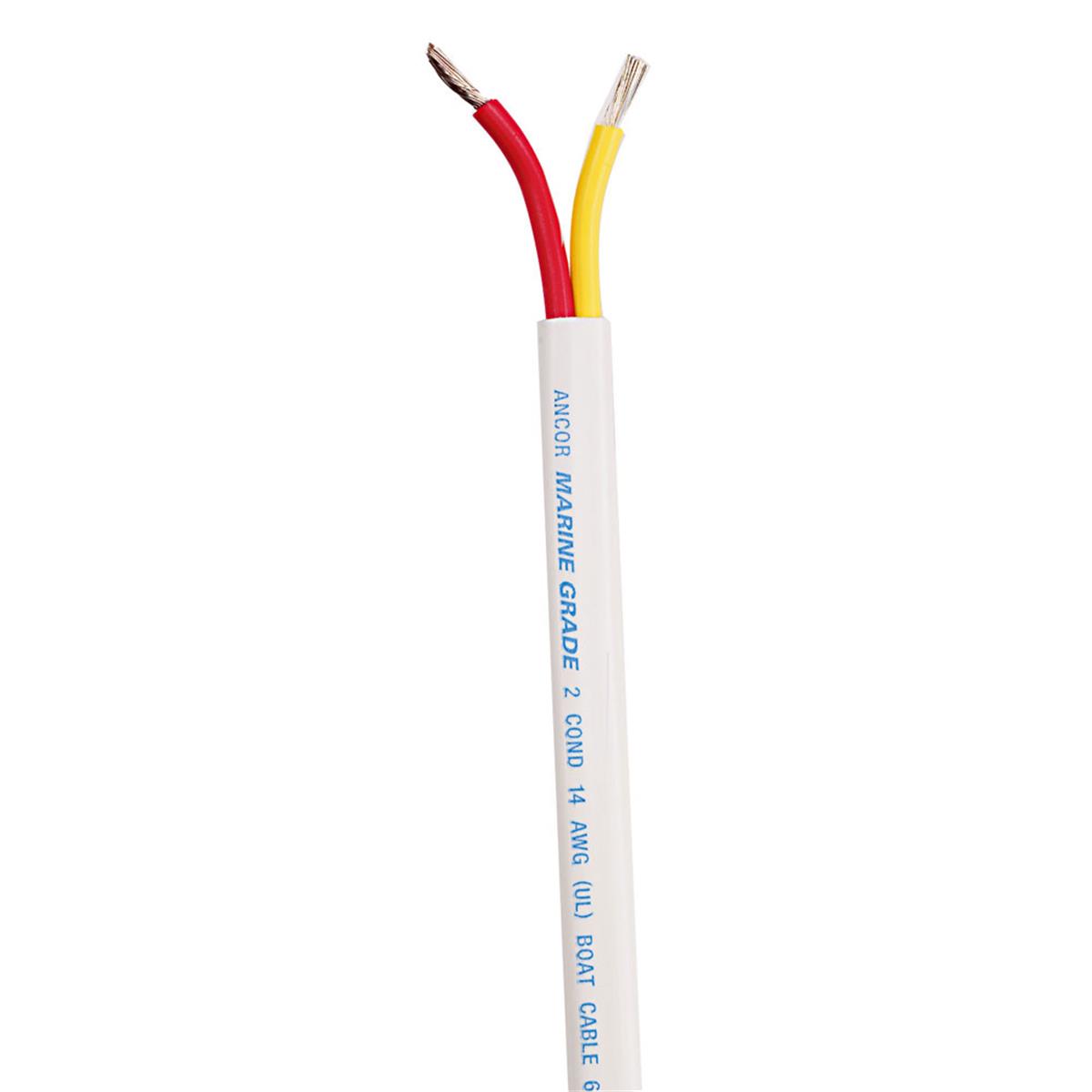 2 x 1 mm 16-2 AWG Safety Duplex Cable, Red & Yellow