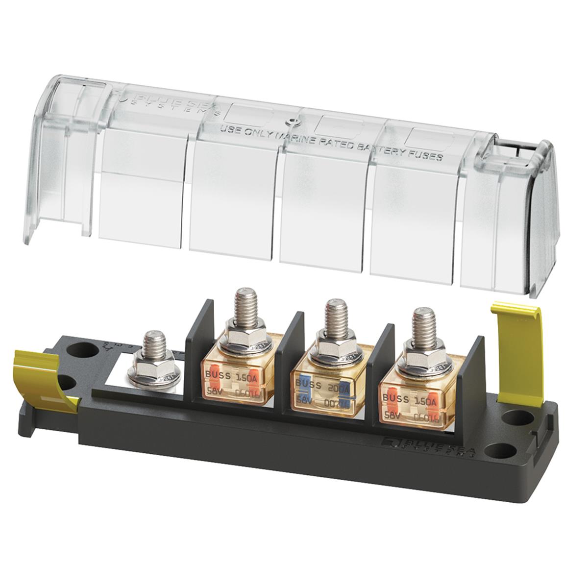 MRBF Surface Mount 3 Circuit Fuse Block - Common Source