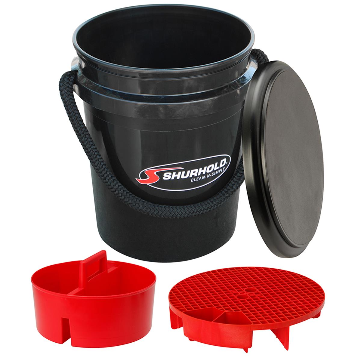5 gal One Bucket Kit, Black