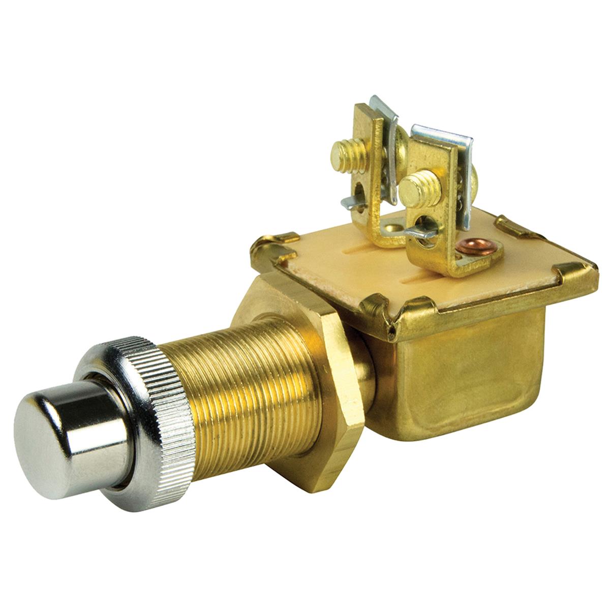 Picture of BEP Marine 1001503 SPST Moisture Sealed Push Button Switch for 2 Position - Off & On