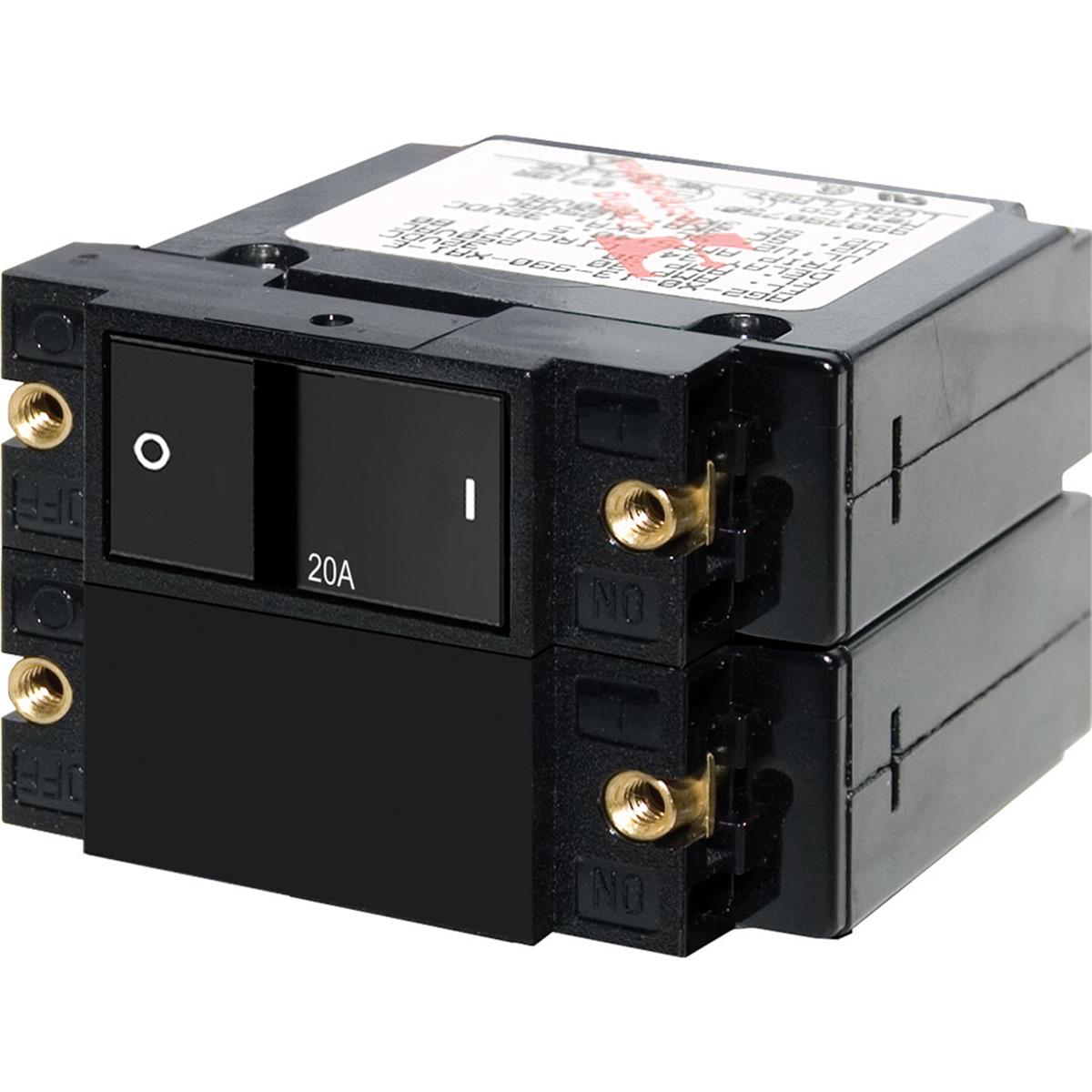 Circuit Breaker, A Series, 20A, 2 Pole, 120/240V AC, 5kA at 32V DC