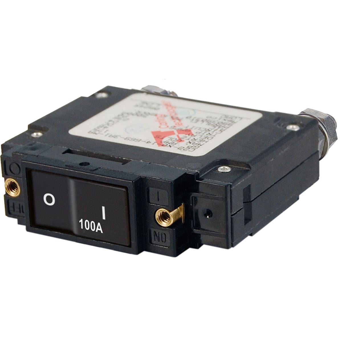 Circuit Breaker, C Series, 100A, 1 Pole, 240V AC, 5kA at 32V DC
