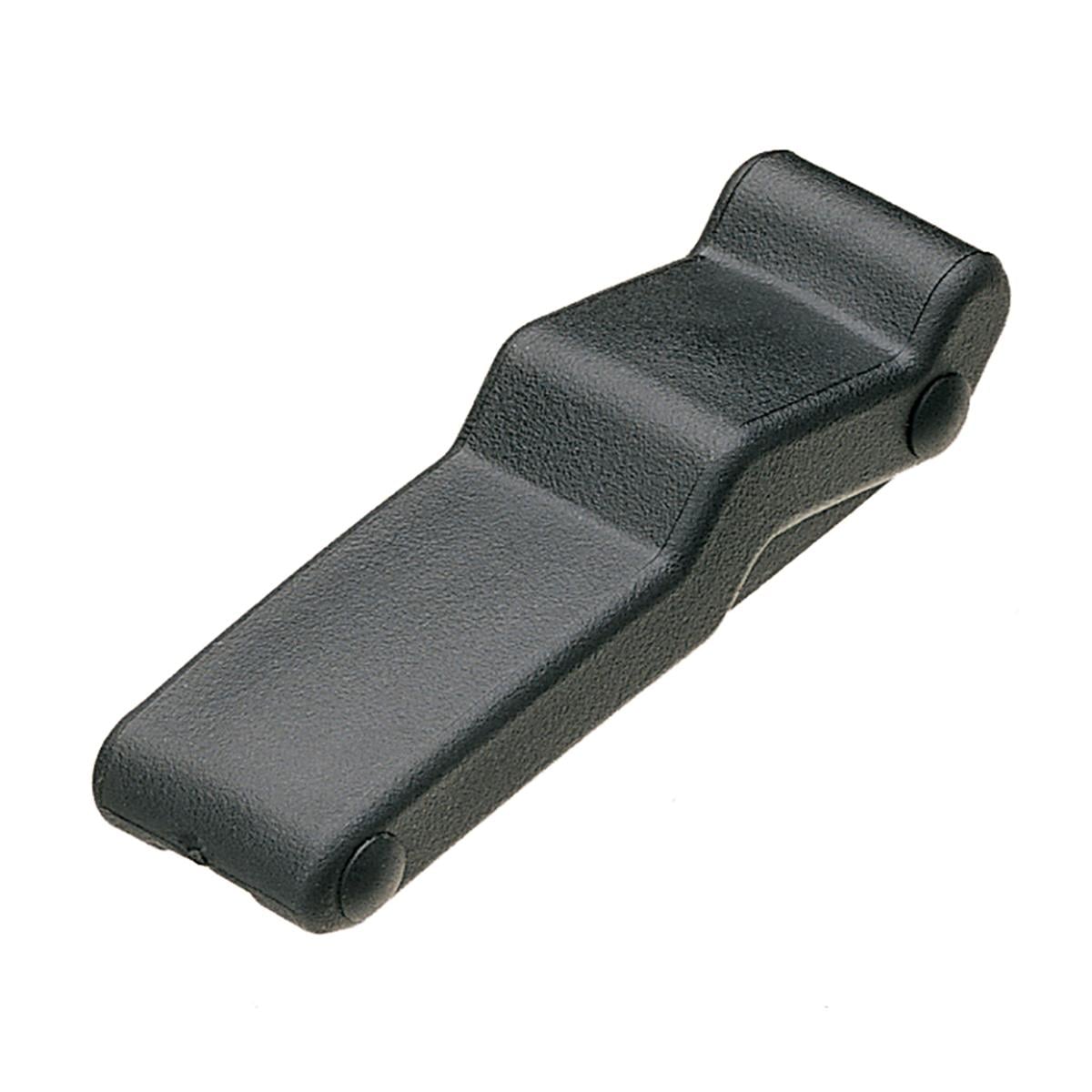 C7-10 Concealed Soft Draw Latch with Keeper Rubber - Black