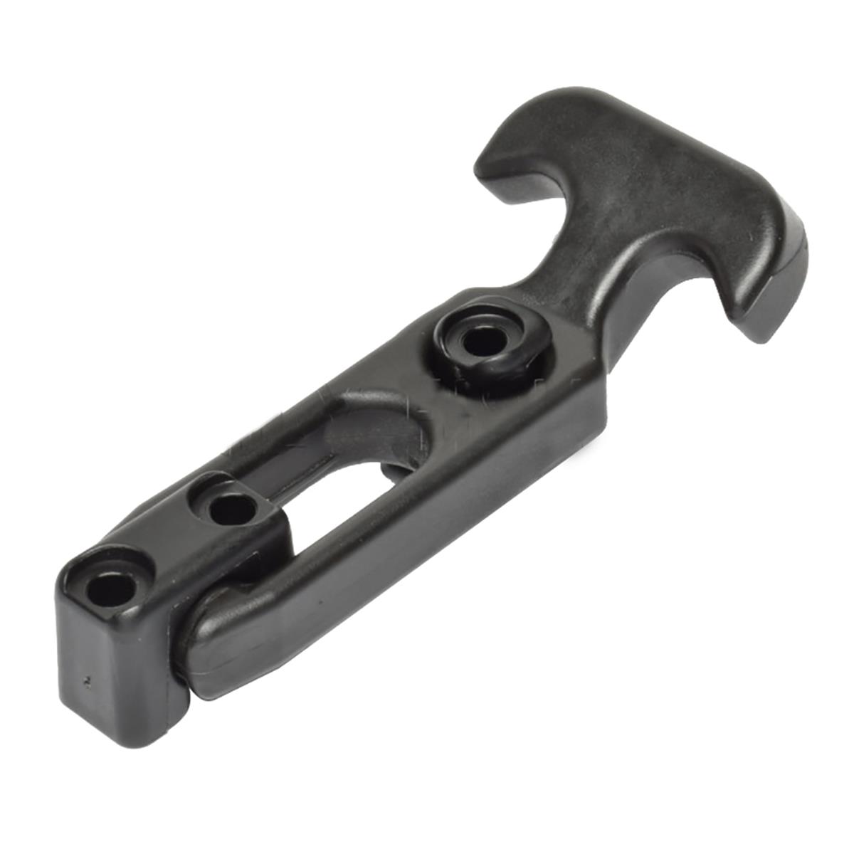 F7-53 T Handle Latch Flexible Rubber with Keeper - Black