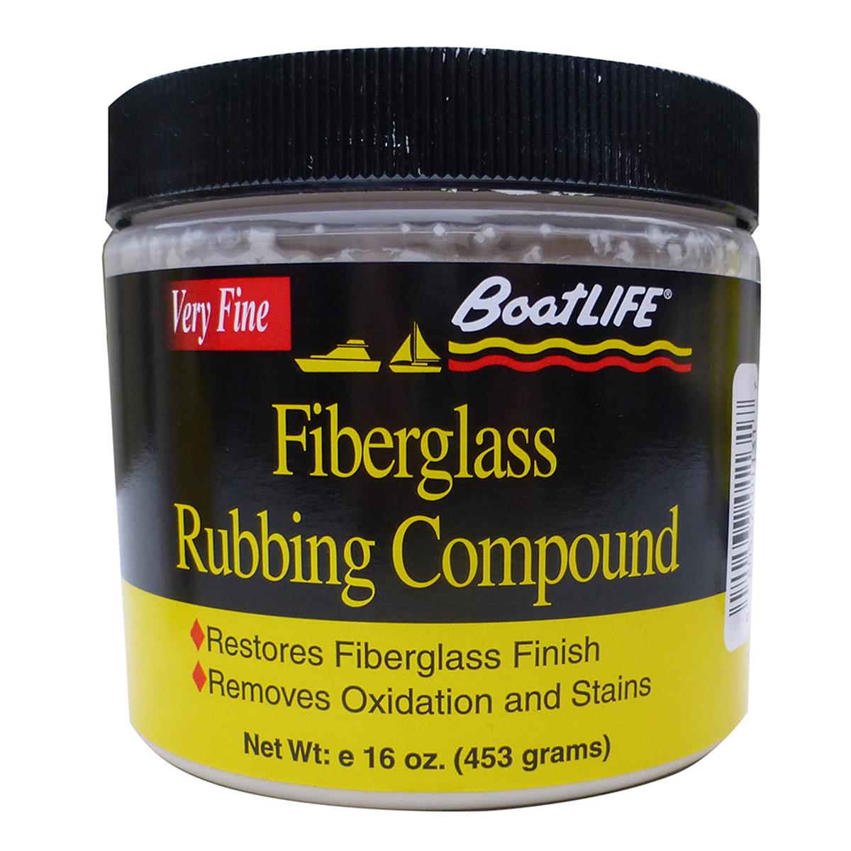 Fiberglass Rubbing Compound - 16 oz