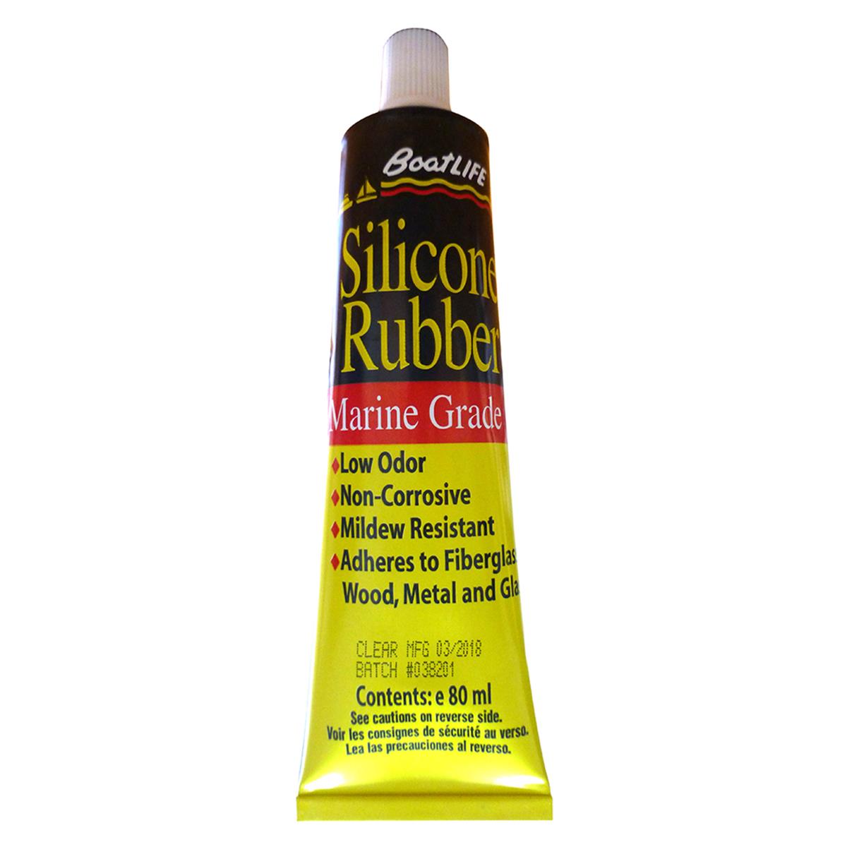 Silicone Rubber Tube, Black - 2.8 fl. oz