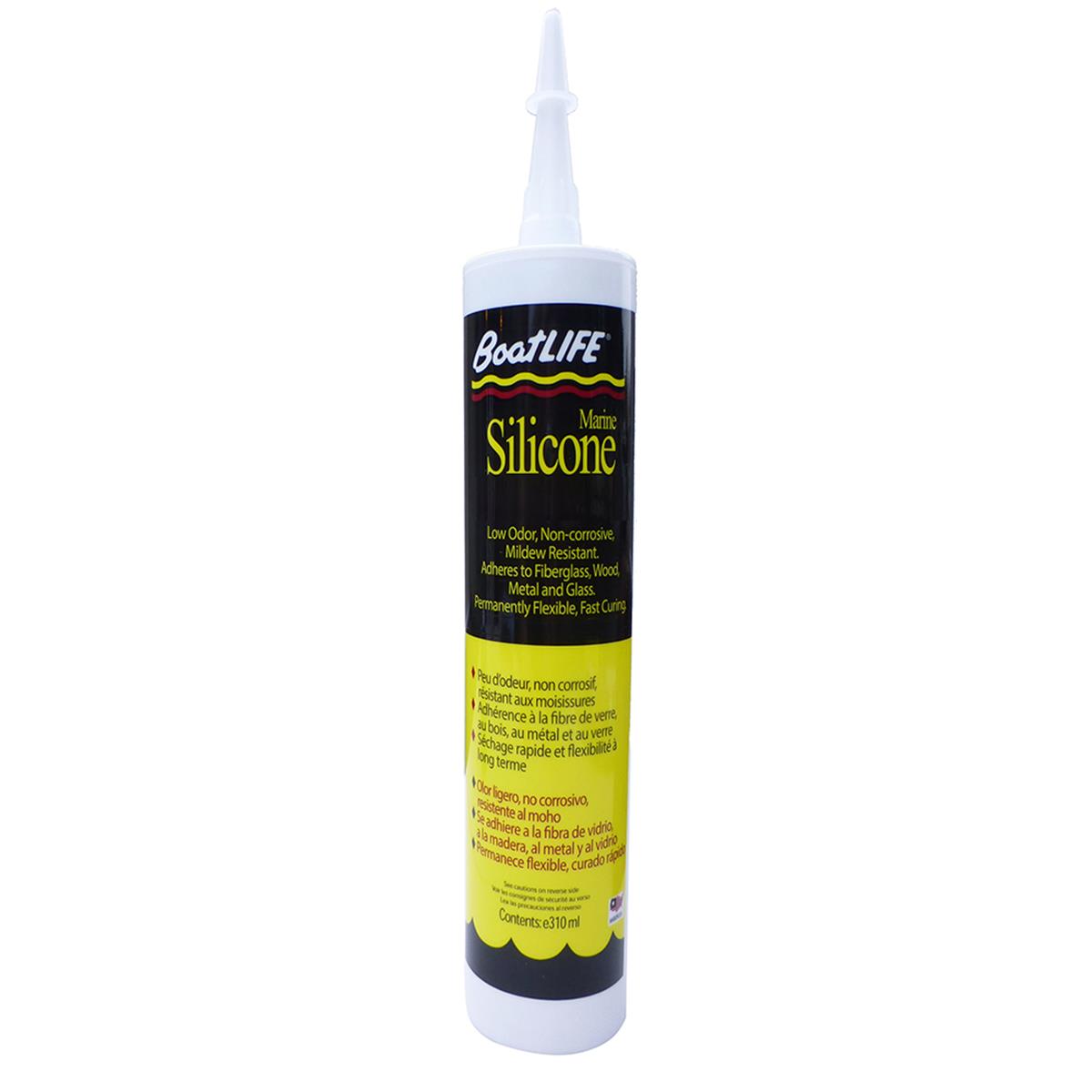 Silicone Rubber Sealant Cartridge, Black