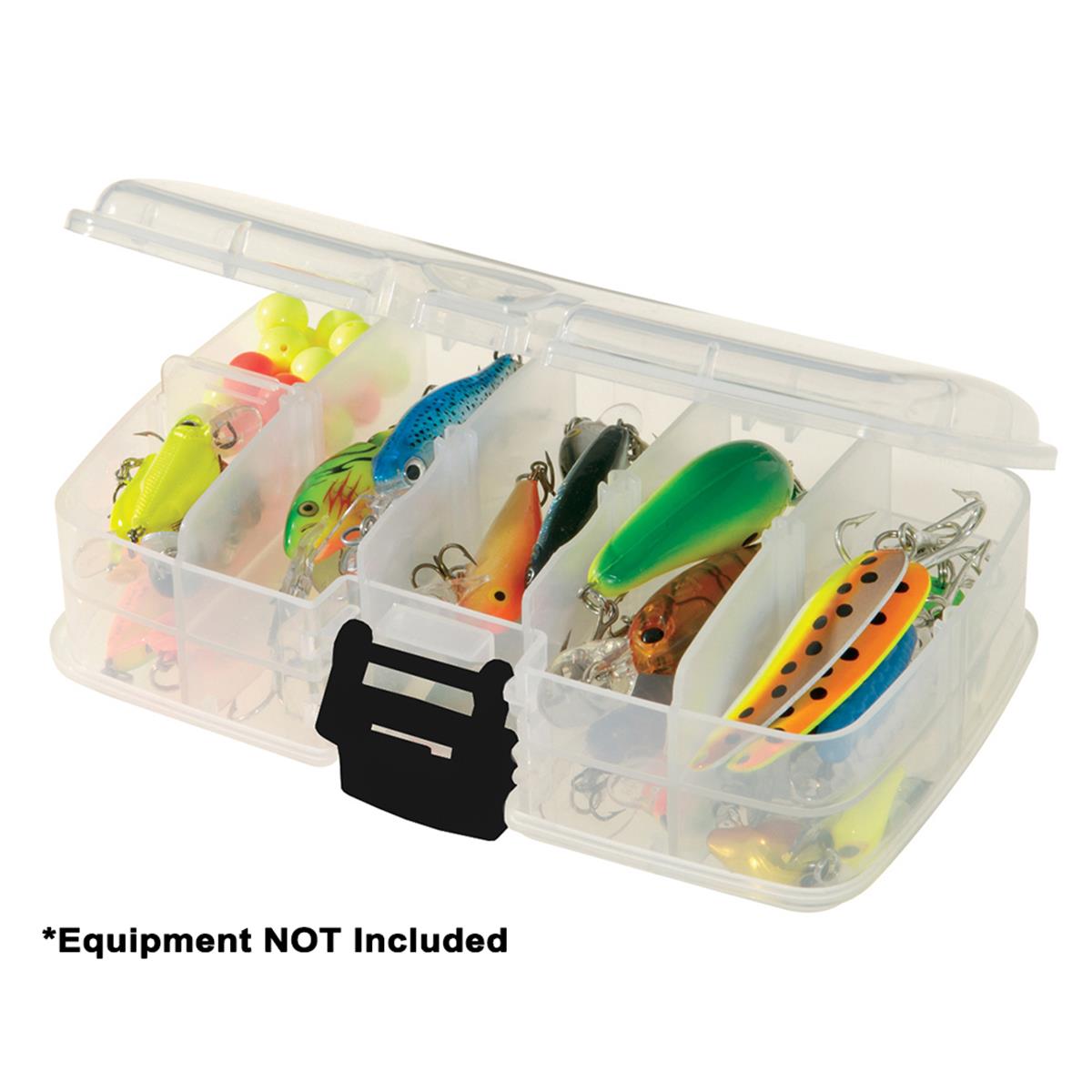 Plano 344922 3400 Adjustable Double-Sided Stowaway, Clear - Small