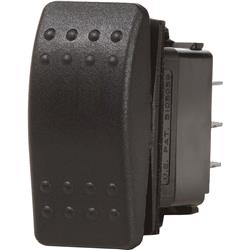Picture of Blue Sea Systems 7933 COntura II On-Off-On Switch SPDT&#44; Black