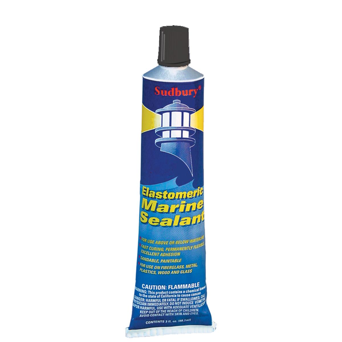 Sudbury  3 oz 89 ml Elastometric Sealant Tube, Black