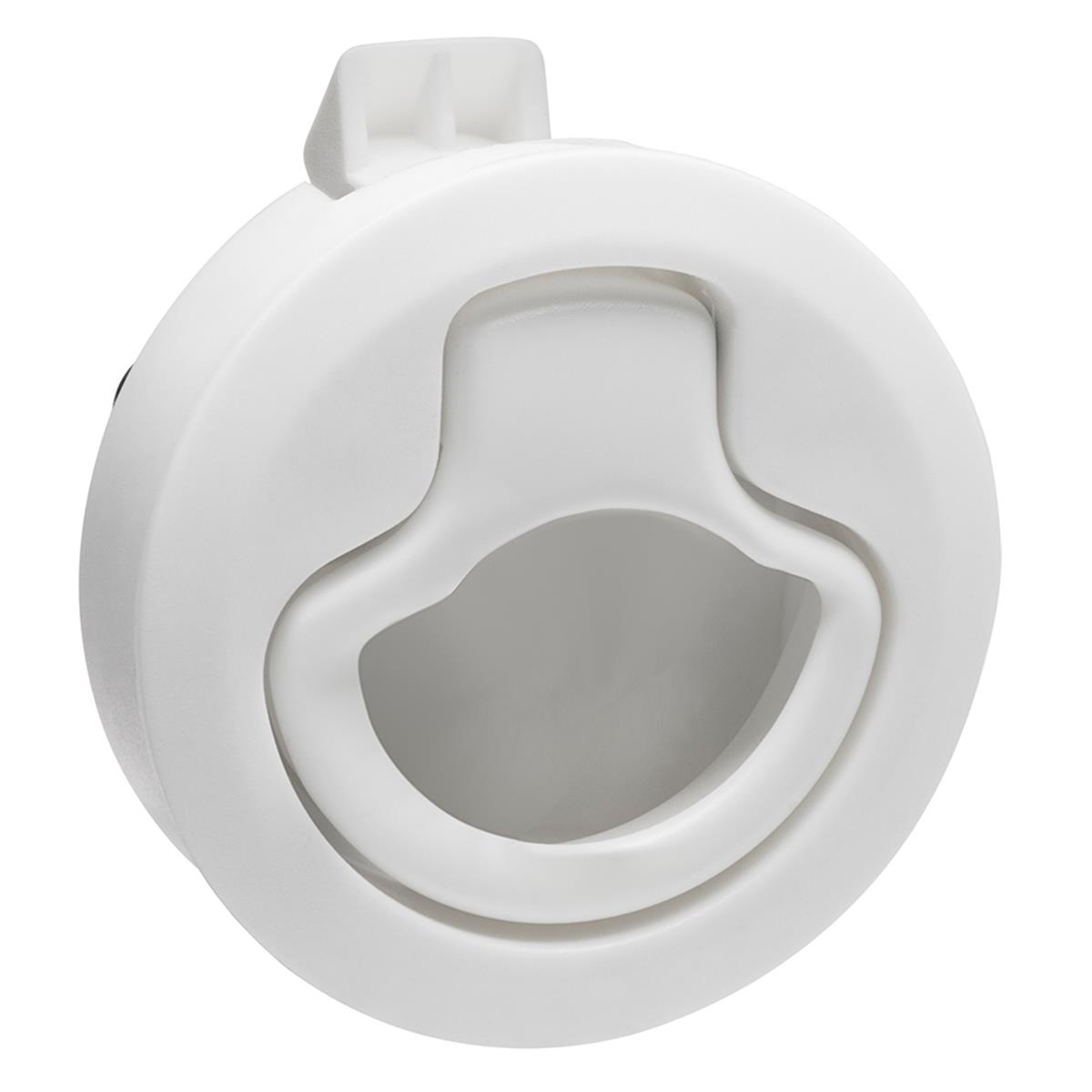 3227WC Mini Ring Pull Nylon Non-Locking, White