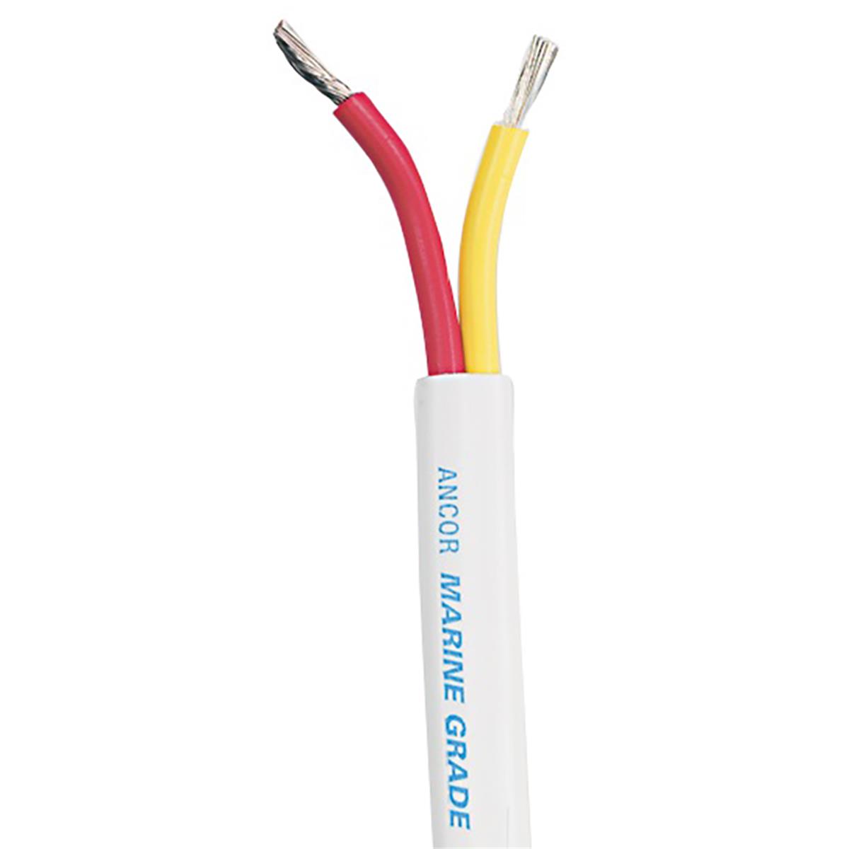 Picture of Ancor 124550 7 AWG Ancor Safety Duplex Cable&#44; Red & Yellow&#44; Flat - 500 ft.