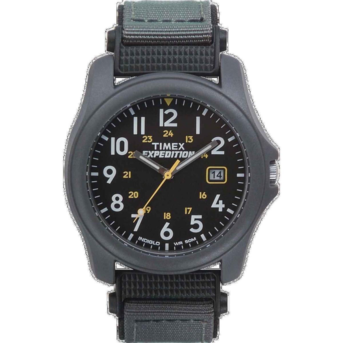 Expedition Camper Nylon Strap Watch - Black