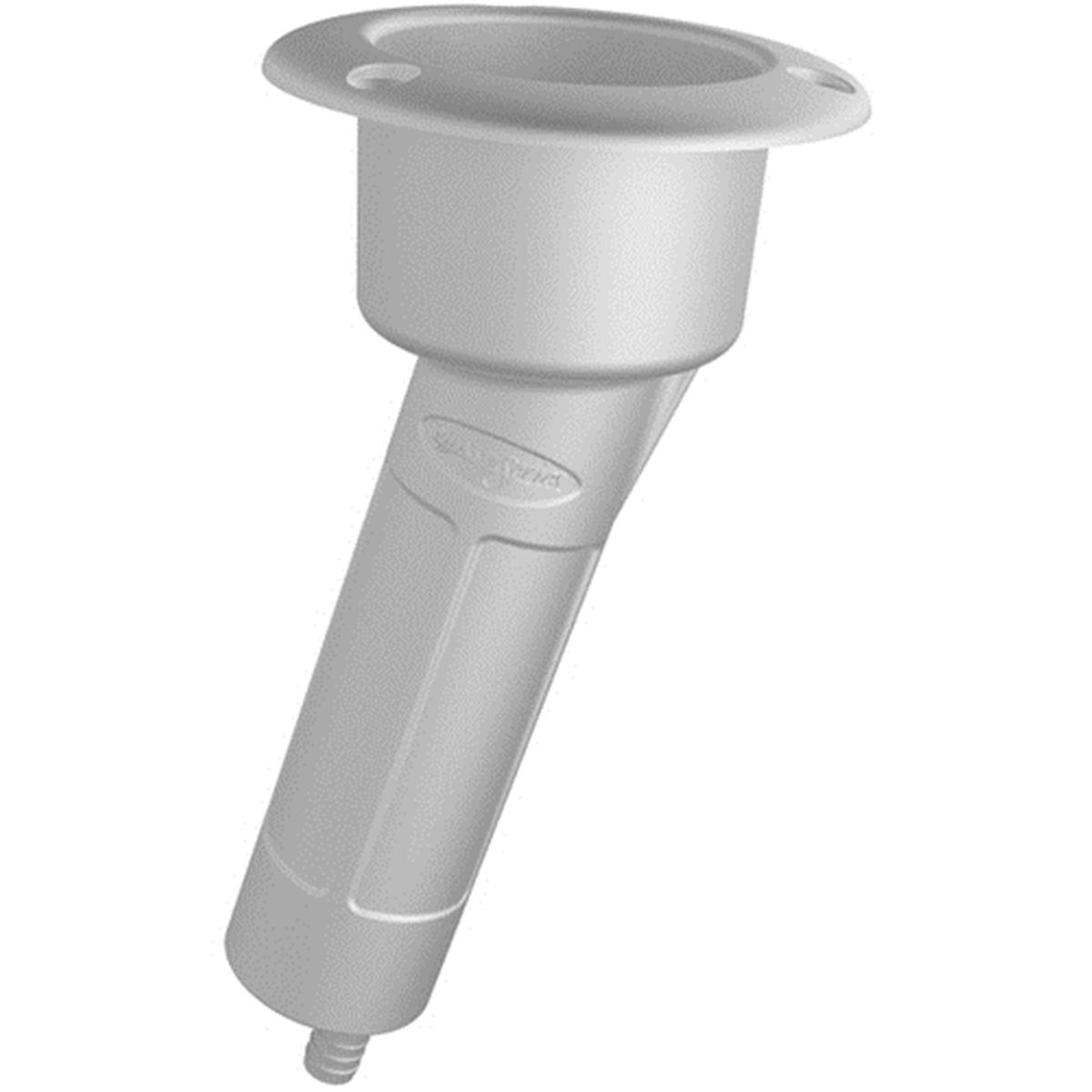 Picture of Mate Series P1015DW 15 deg Plastic Rod Cup Holder Drain Round Top - White