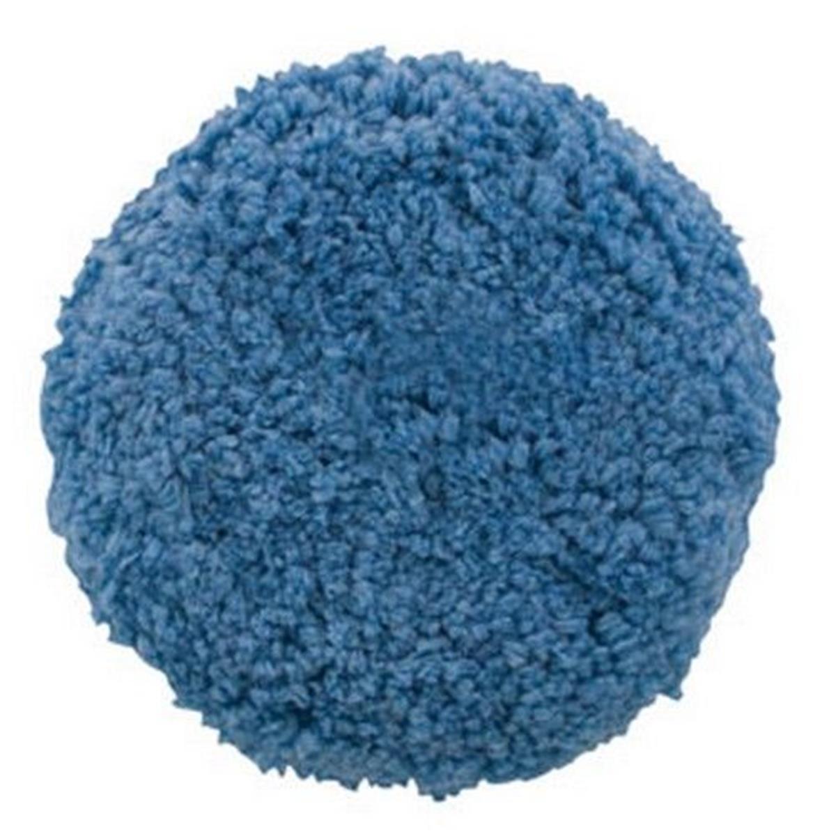 Rotary Blended Wool Buffing Pad - Blue Soft Polish