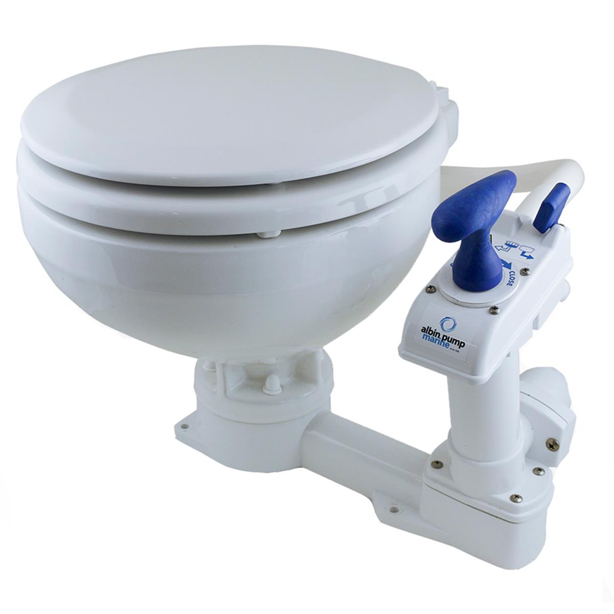 Picture of Albin Pump Marine 07-01-001 Toilet Manual Compact