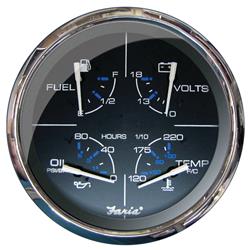 5 in. Stainless Steel Multifunction Gauge - Chesapeake Black
