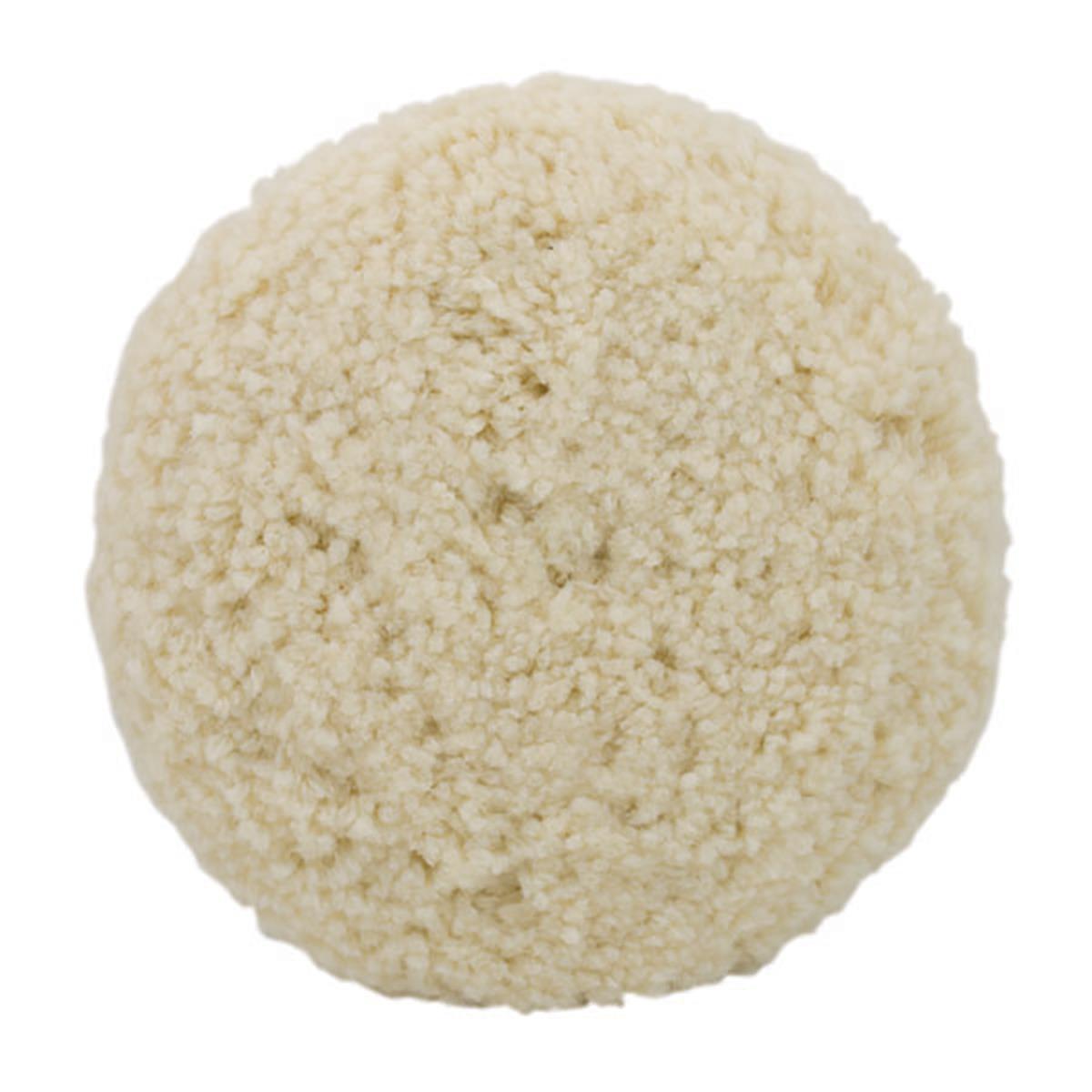9 in. White Double-Sided Screw On Pad