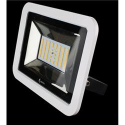 Ultra Thin Outdoor LED Flood Light, White - 4500-4800 Lumens