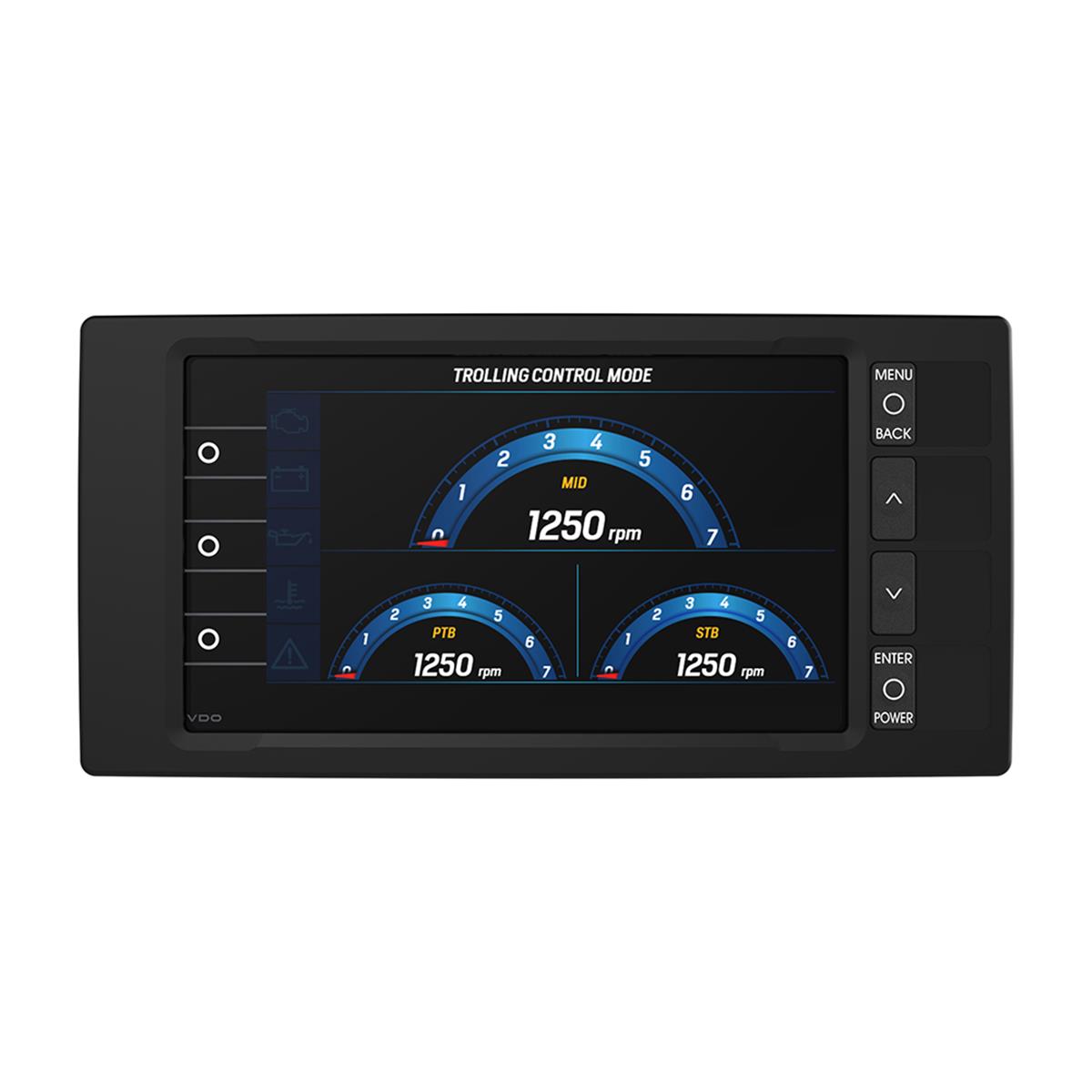 A2C1865330001 7 in. Ocean Link NMEA 2000 Certified TFT Gateway - Black