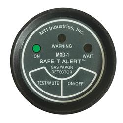 Gas Vapor Alarm UL 2 in. Instrument Case - Black