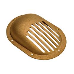 SC-2500-L Bronze Clam Shell Style Hull Strainer for Up to 2.5 in. Thru Hull