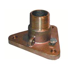 IBVF-1500 1.5 in. Bronze NPS to NPT Flange Adapter