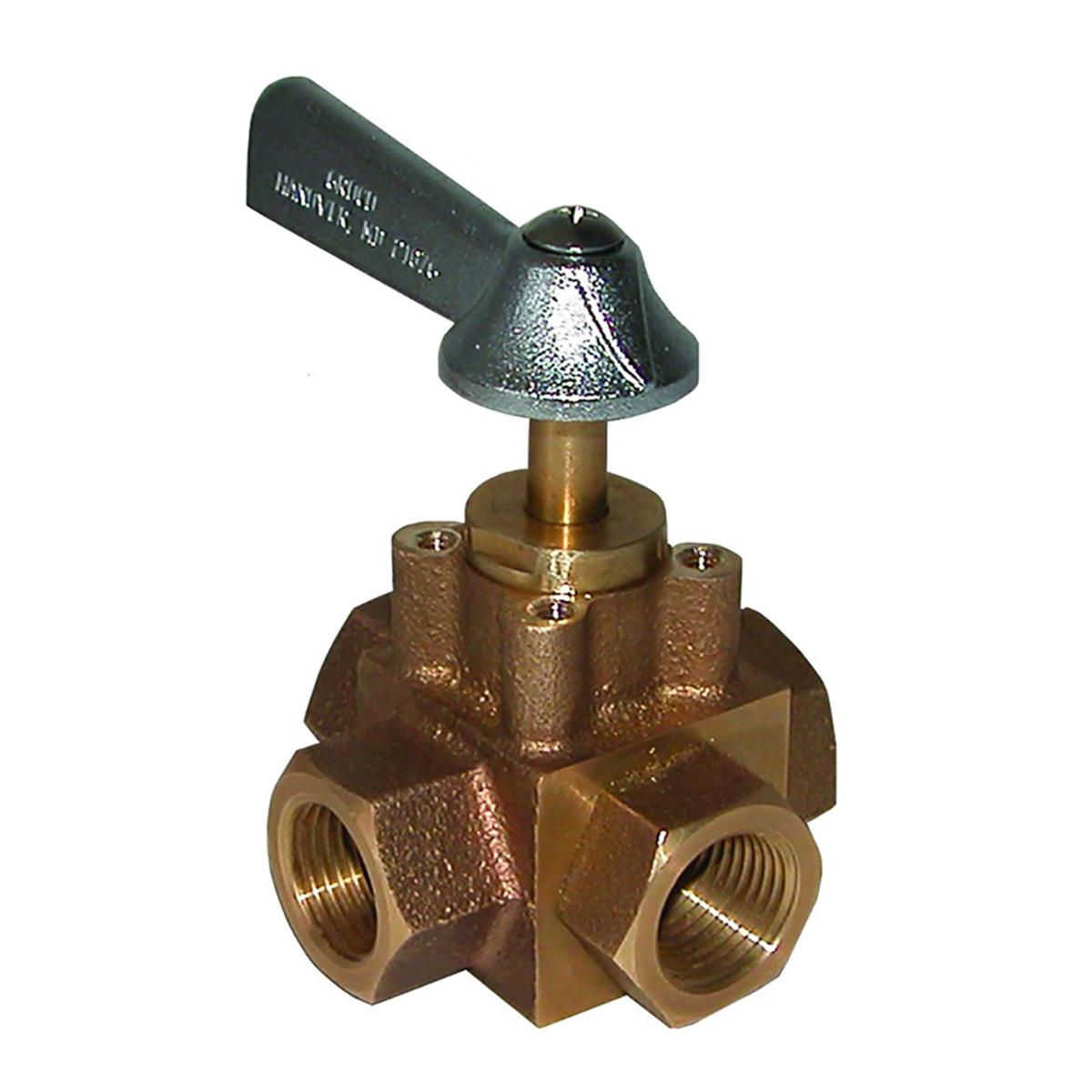 FV-450-X 0.5 in. 4-Port Tank Selector Valve