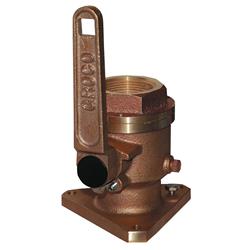 Overton's Full-Flow Flanged Ball-Type Seacock, 3/4" Connection | Camping World