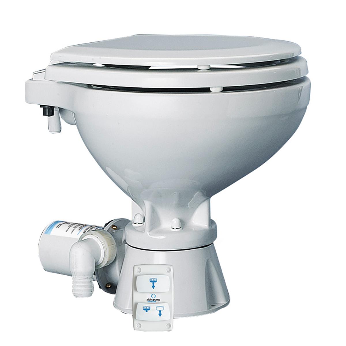 Picture of Albin Pump Marine 07-03-010 Toilet Silent Electric Compact - 12V