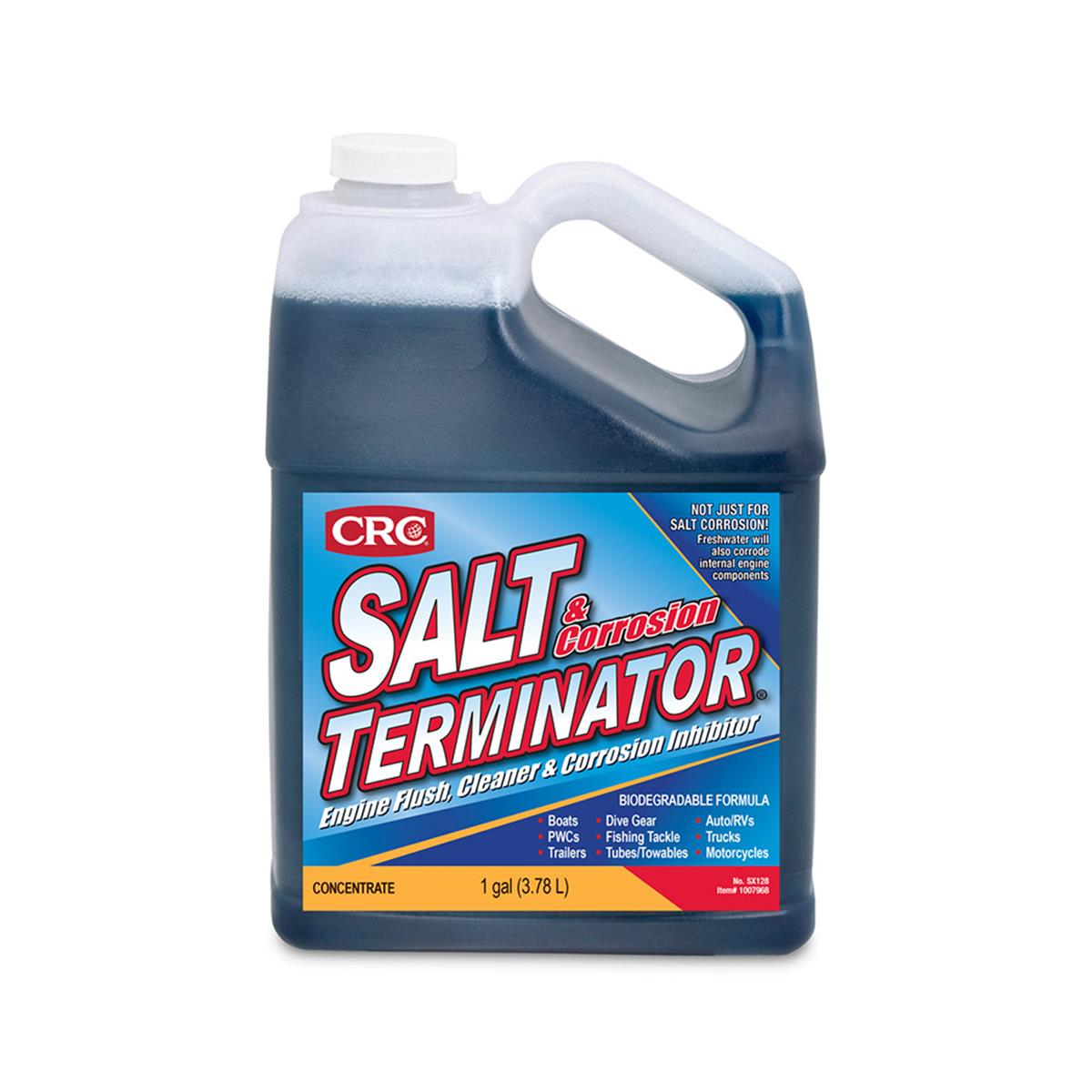 CRC Salt Terminator Engine Flush, Cleaner & Corrosion Inhibitor Concentrate -  77-SX128