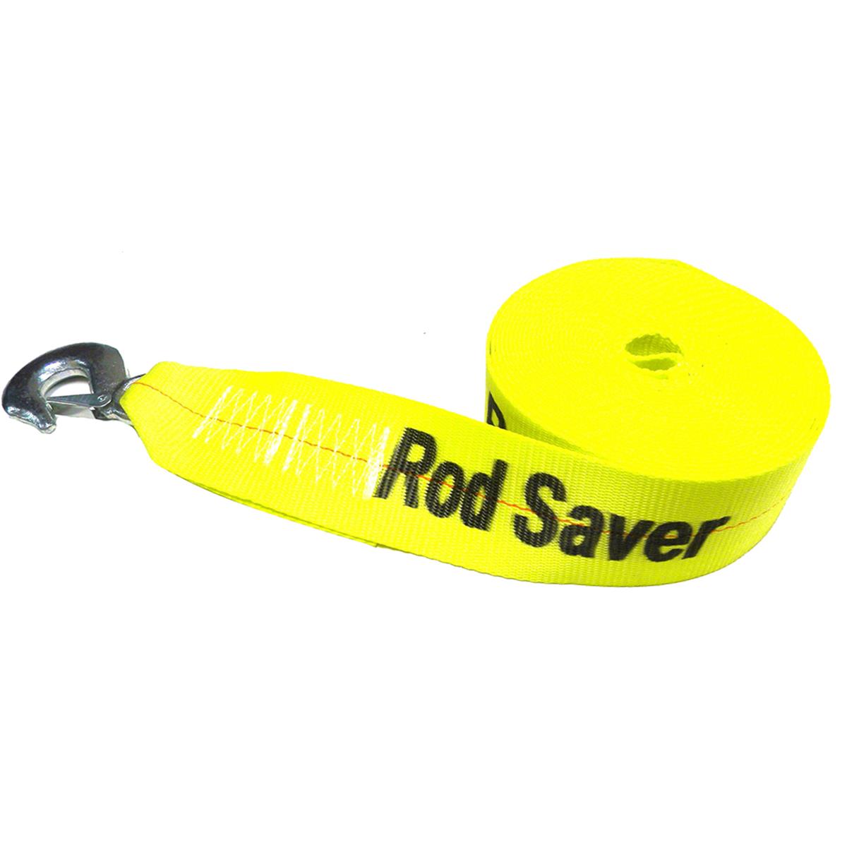 Rod Saver Extra Heavy Duty Replacement Winch Strap - Yellow - 3' x 20'