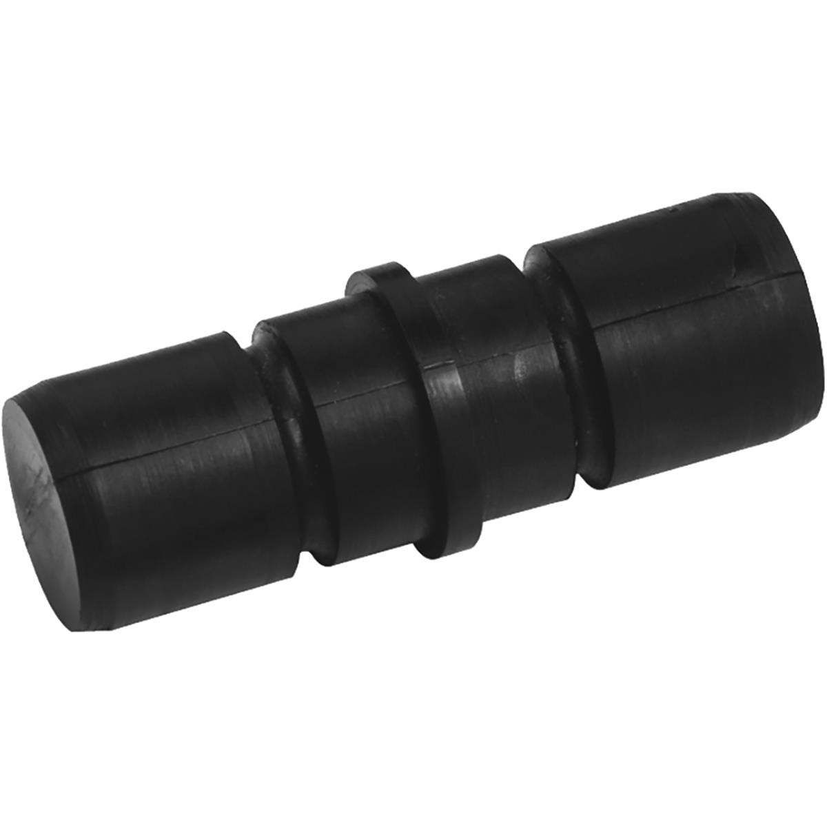 0.87 in. Nylon Tube Connector, Black