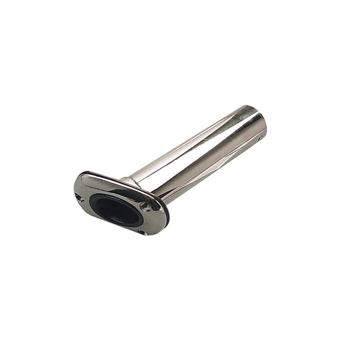 Stainless Steel Flush Mount Rod Holder - 30 deg