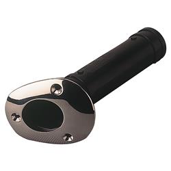 Flush Mount Rod Holder with Stainless Top