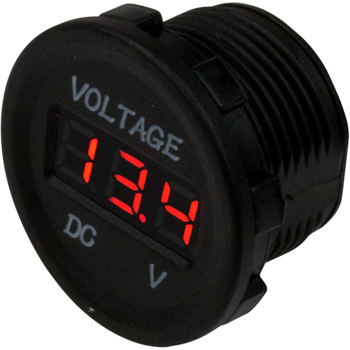 6-30V Round Voltage Meter